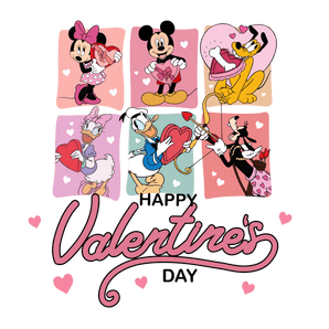 Happy Valentine's Mouse DTF Ready to Press | Iris DTF