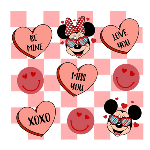 Be Mine - Mickey Mouse Valentine's Day Design | Iris DTF