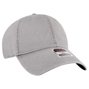 OTTO CAP 18-772 6-Panel Low-Profile Washed Dad Hat - Iris DTF 