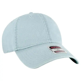 OTTO CAP 18-772 6-Panel Low-Profile Washed Dad Hat - Iris DTF 