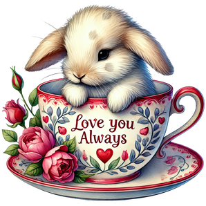 Love You Always Design | Iris DTF