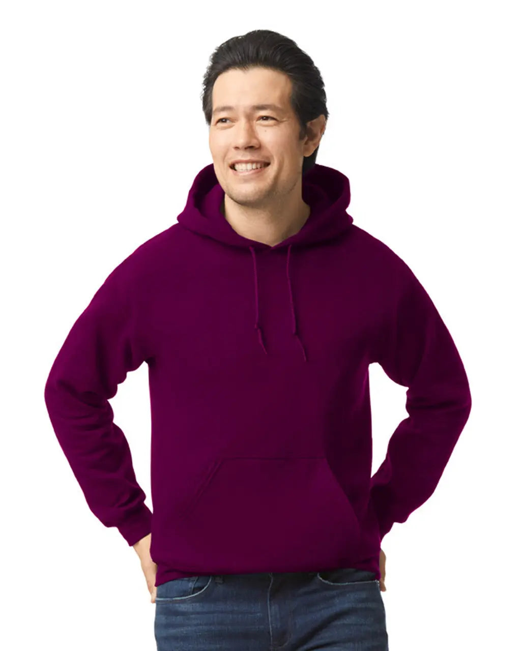 Gildan 18500 Heavy Blend™ Hooded Unisex Sweatshirt - Iris DTF 