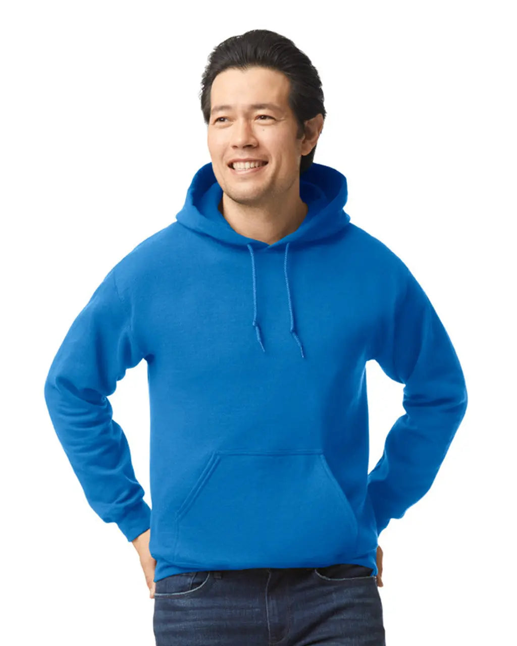 Gildan 18500 Heavy Blend™ Hooded Unisex Sweatshirt - Iris DTF 