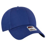 OTTO CAP 19-536 6-Panel Low-Profile Cotton Baseball Cap - Iris DTF 