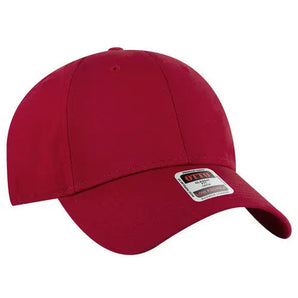 OTTO CAP 19-536 6-Panel Low-Profile Cotton Baseball Cap - Iris DTF 