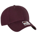 OTTO CAP 19-536 6-Panel Low-Profile Cotton Baseball Cap - Iris DTF 