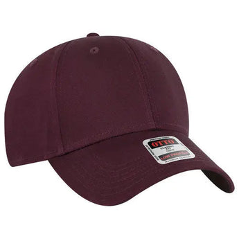 OTTO CAP 19-536 6-Panel Low-Profile Cotton Baseball Cap - Iris DTF 