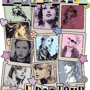 Taylor Swift The Eras Tour Design - DTF Ready To Press