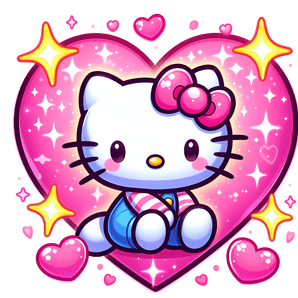 Valentine's Day Lovely Hello Kitty Design | Iris DTF