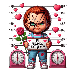 Chucky - If I Feelings They'd Be You Design | Iris DTF