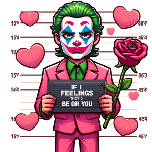 Joker If I Feelings They'd Be for You V-Day | Iris DTF