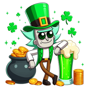 Rick Lucky Day Saint Patrick Design | Iris DTF