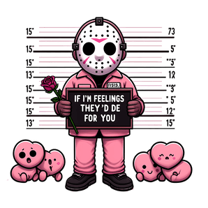Friday the 13th Jason Hockey Valentine Gift | Iris DTF
