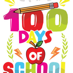 Happy 100 Days of School DTF-Ready Press (V5) | Iris DTF