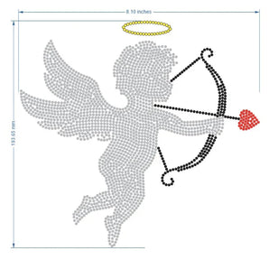 21060 Cupid Rhinestone | Iris DTF