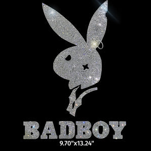 21075 Bad boy Rhinestone | Iris DTF