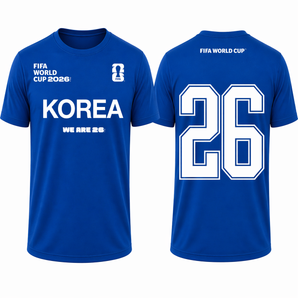 FIFA World Cup 2026 Korea T-Shirt – Official "We Are 26" Taegeuk Warriors Tee