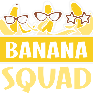 Banana Squad Summer Design - DTF Ready To Press
