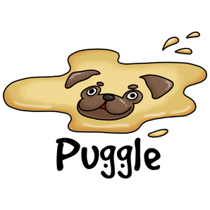 Funny Pug Design - DTF Ready To Press