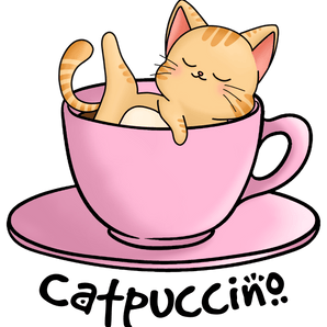 Catpuccino Design DTF-Ready to Press | Iris DTF