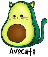 Avacato Funny Animal Design - DTF Ready To Press