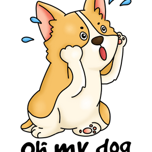 Oh My Dog Design - DTF Ready To Press