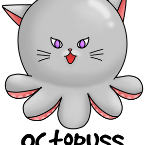 Octopuss Cat Design - DTF Ready To Press