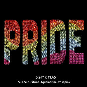22011 Pride Rhinestone | Iris DTF