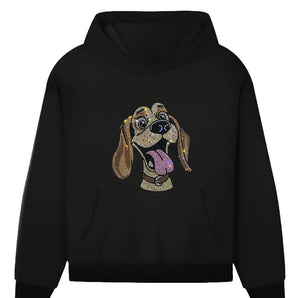 23033 Ruffus dog Rhinestone | Iris DTF