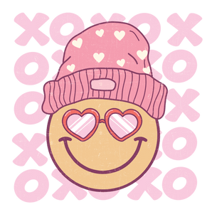 XOXO Valentine's Day Smile Design | Iris DTF