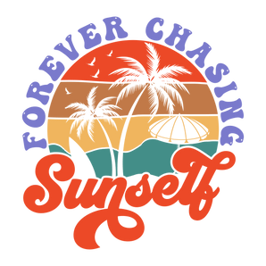 Retro Sunset Design - DTF Ready To Press