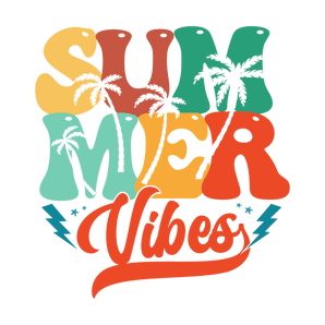 Cute Summer Vibes Design DTF-Ready to Press | Iris DTF
