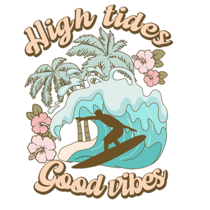 Cool Surfing Design - DTF Ready To Press