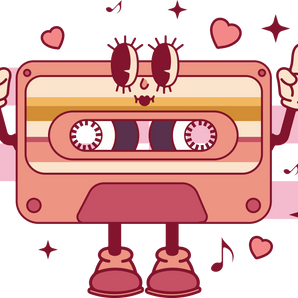 Valentine Tape Design - DTF Ready To Press