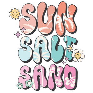 Sun Salt Sand Summer DTF Ready Press | Iris DTF