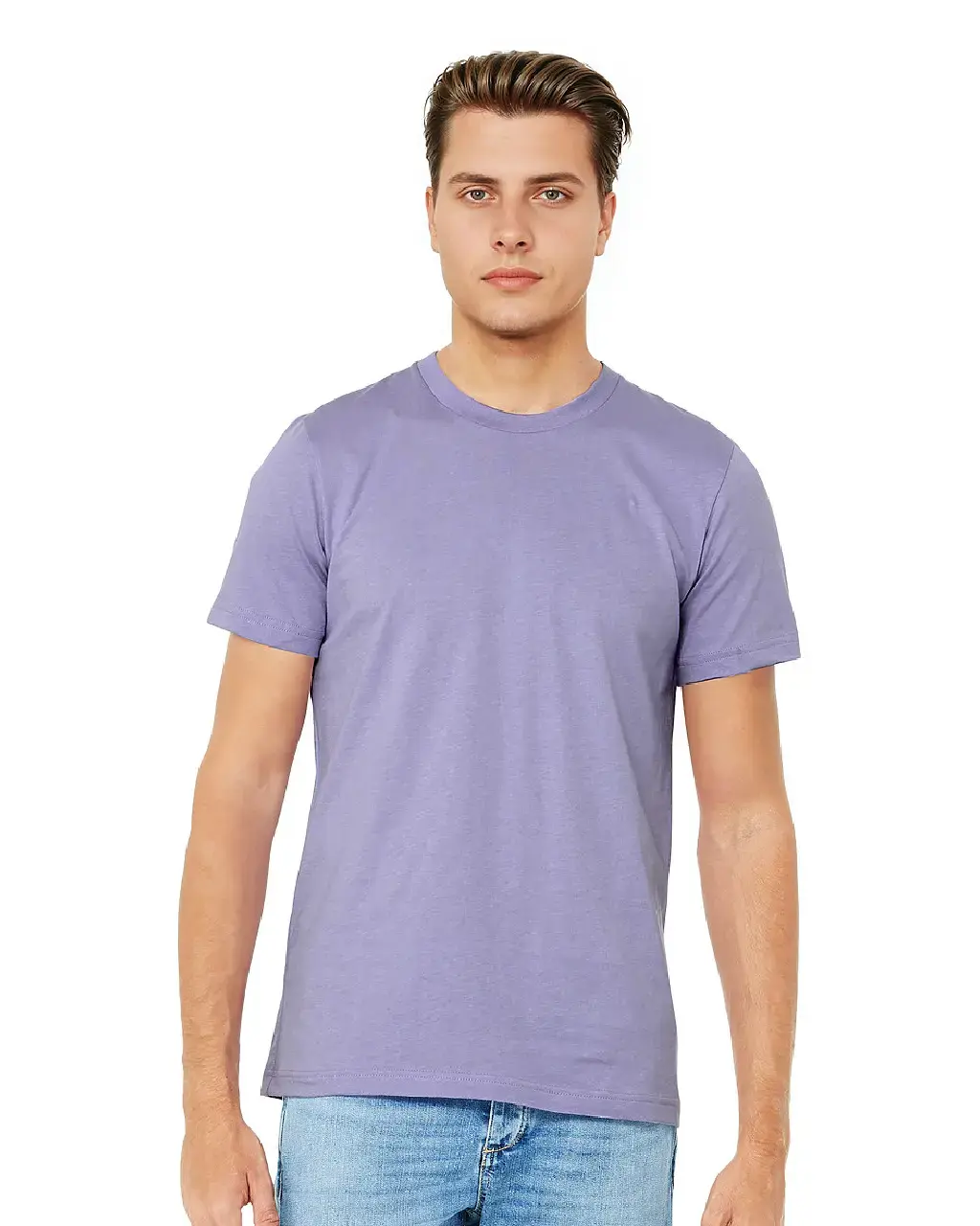 Bella Canvas 3001 Jersey Tee - Iris DTF 