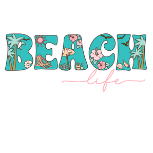 Cool Beach Life Design - DTF Ready To Press