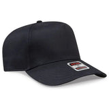 OTTO CAP 31-069 5-Panel Mid-Profile Baseball Cap - Iris DTF 