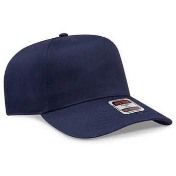 OTTO CAP 31-069 5-Panel Mid-Profile Baseball Cap - Iris DTF 
