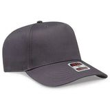 OTTO CAP 31-069 5-Panel Mid-Profile Baseball Cap - Iris DTF 