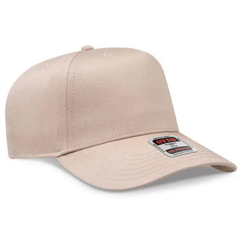 OTTO CAP 31-069 5-Panel Mid-Profile Baseball Cap - Iris DTF 