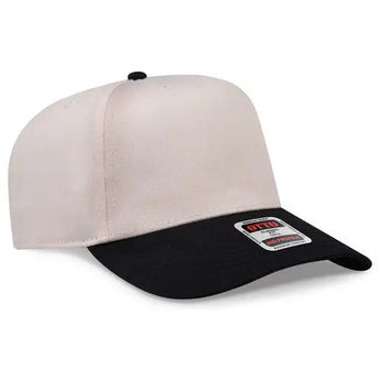 OTTO CAP 31-069 5-Panel Mid-Profile Baseball Cap - Iris DTF 