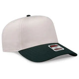 OTTO CAP 31-069 5-Panel Mid-Profile Baseball Cap - Iris DTF 
