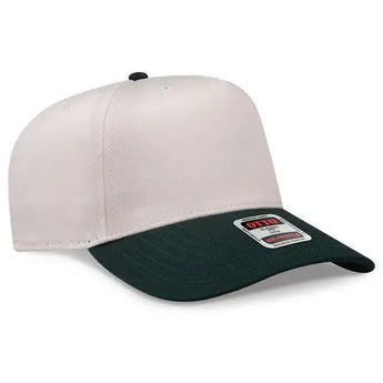 OTTO CAP 31-069 5-Panel Mid-Profile Baseball Cap - Iris DTF 