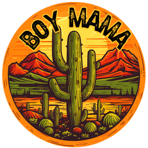 Boy Mama Wild Life Design - DTF Ready To Press