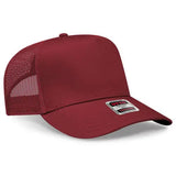 OTTO CAP 32-285 5-Panel Fine-Canvas Mesh Trucker Hat - Iris DTF 