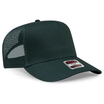 OTTO CAP 32-285 5-Panel Fine-Canvas Mesh Trucker Hat - Iris DTF 