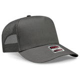 OTTO CAP 32-285 5-Panel Fine-Canvas Mesh Trucker Hat - Iris DTF 