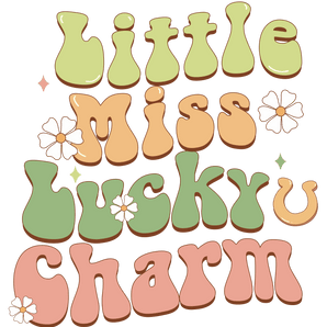 Little Miss Lucky Charm Design - DTF Ready To Press