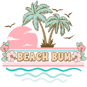 Beach Vacation Design DTF-Ready to Press | Iris DTF